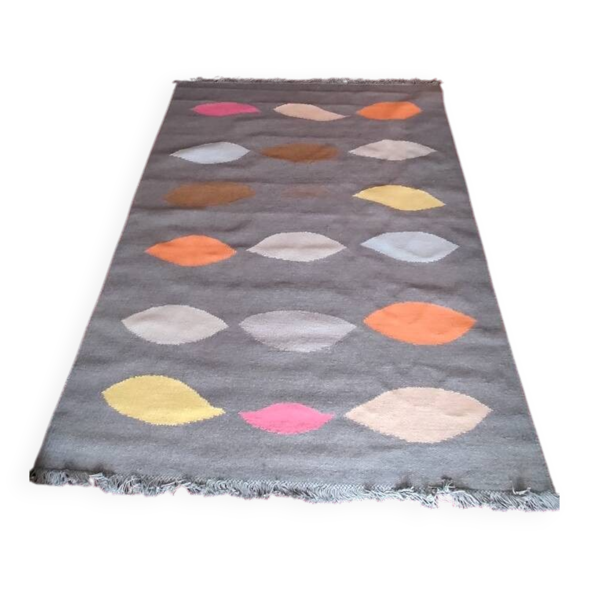 Wool cotton rug 230*160 cm