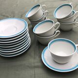 10 tea cups 60s