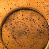 1930s kettle in red copper