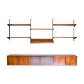 Bibliothèque par Kai Kristiansen pour FM Møbler, années 1960