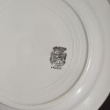 Plate in earthenware of Onnaing ancient hollow