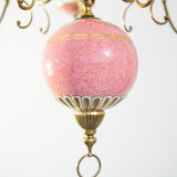 Flemish Ceramic Floral Chandelier