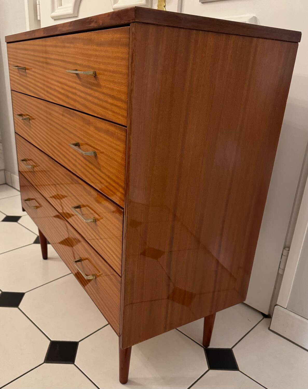 Vintage Scandinavian chest of drawers