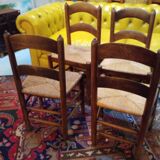4 chaises anciennes