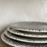 4 Castelforte dessert plates.