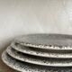 4 Castelforte dessert plates.