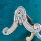 6 Christofle silver-plated metal knife rests