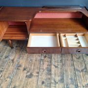 Vintage teak sideboard, antique TV unit.