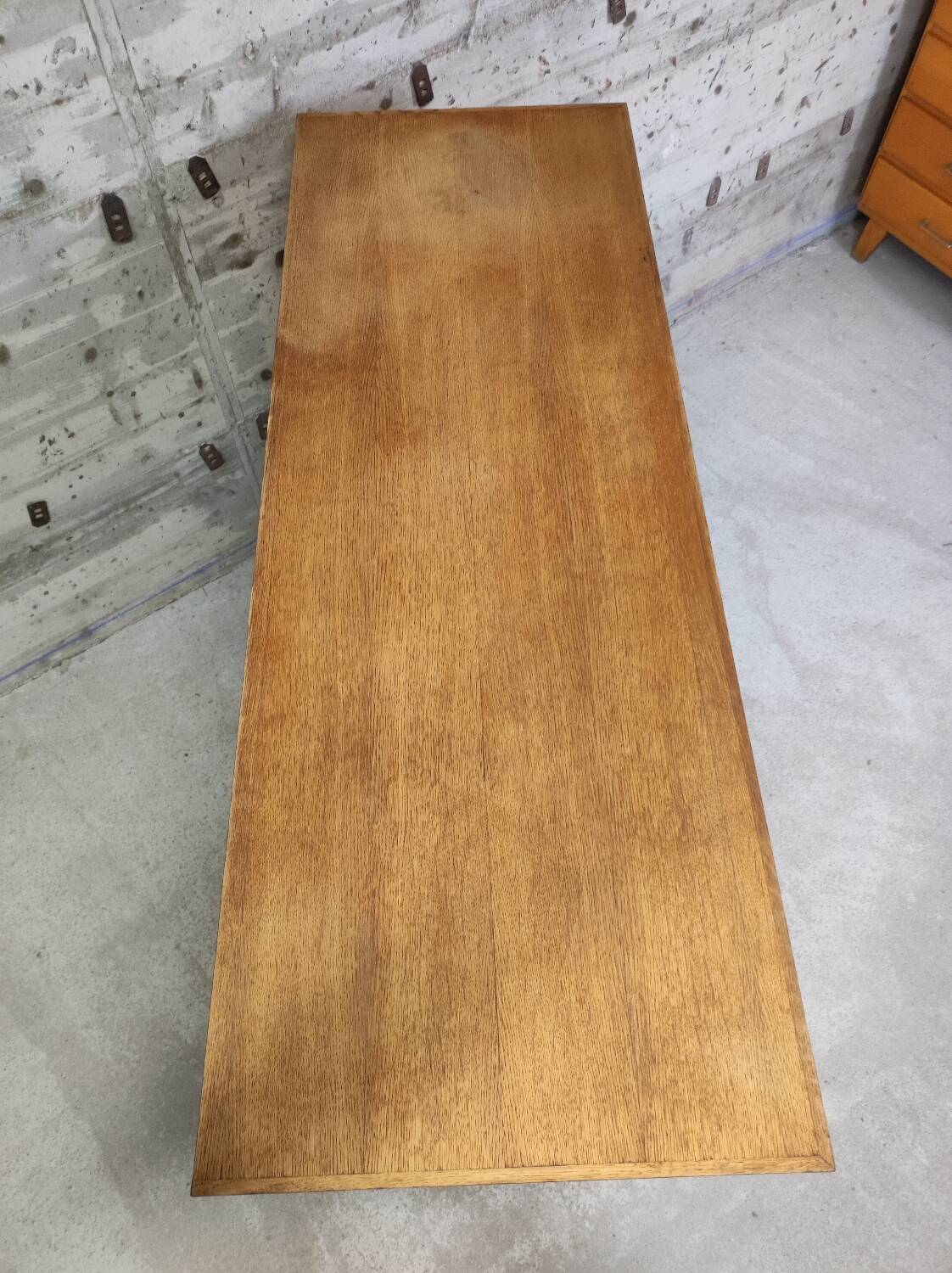 Vintage sideboard with compass feet