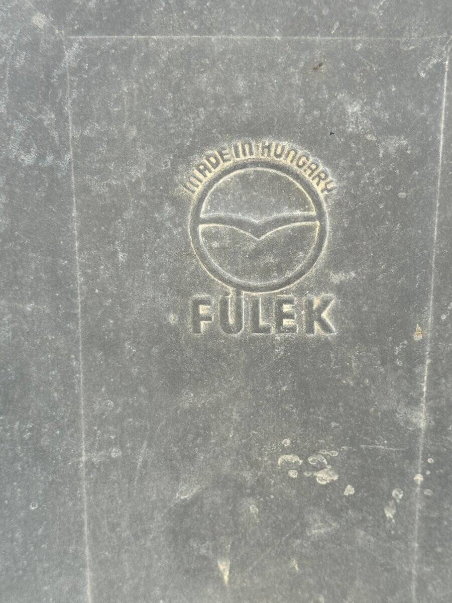 Painted ice cabinet by Fülek