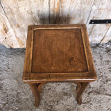 Old Baumann style bistro stool in wood