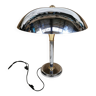 Lampe de bureau Chrome Design Swann Luminaire Paquebot vintage Champignon
