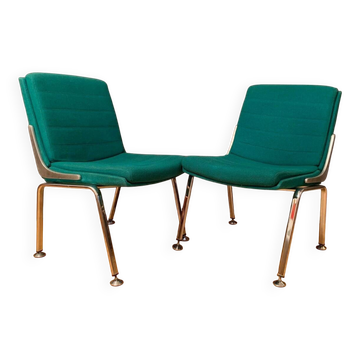 Ensemble de chaises Drabert vintage allemandes, années 1970.