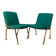 Set of vintage German Drabert chairs, 1970s