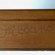 Mecano wooden box