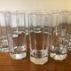 Glasses Aperitifs in transparent vintage glass Octime