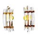 Pair of Venini wall lamps, Italy, 1970