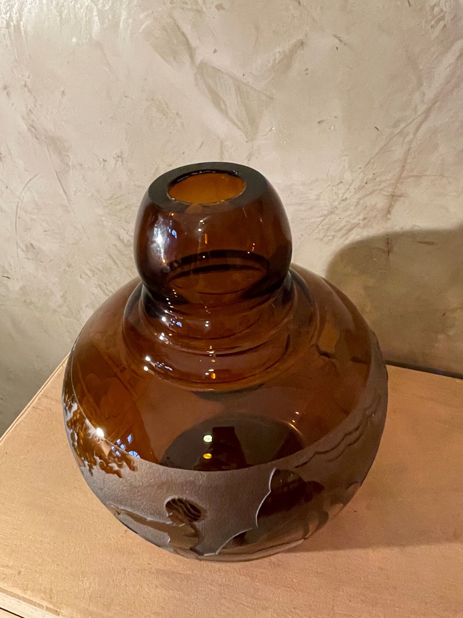 Art deco vase signed Berlys