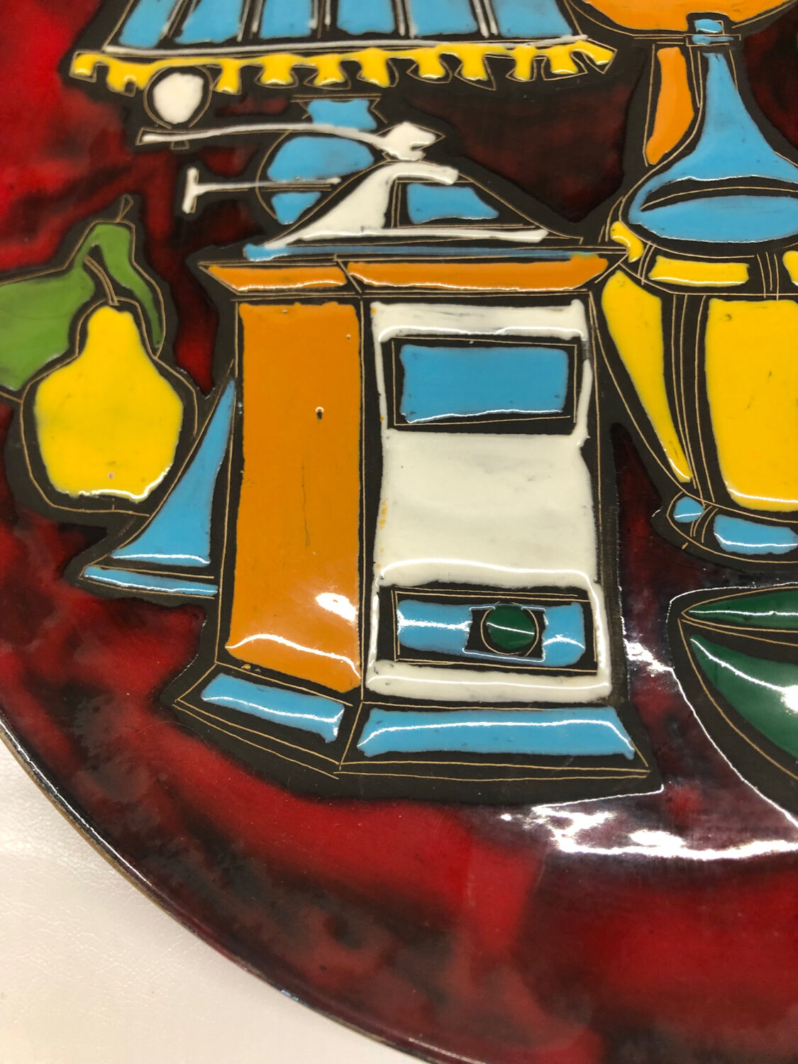 San Marino ceramic dish