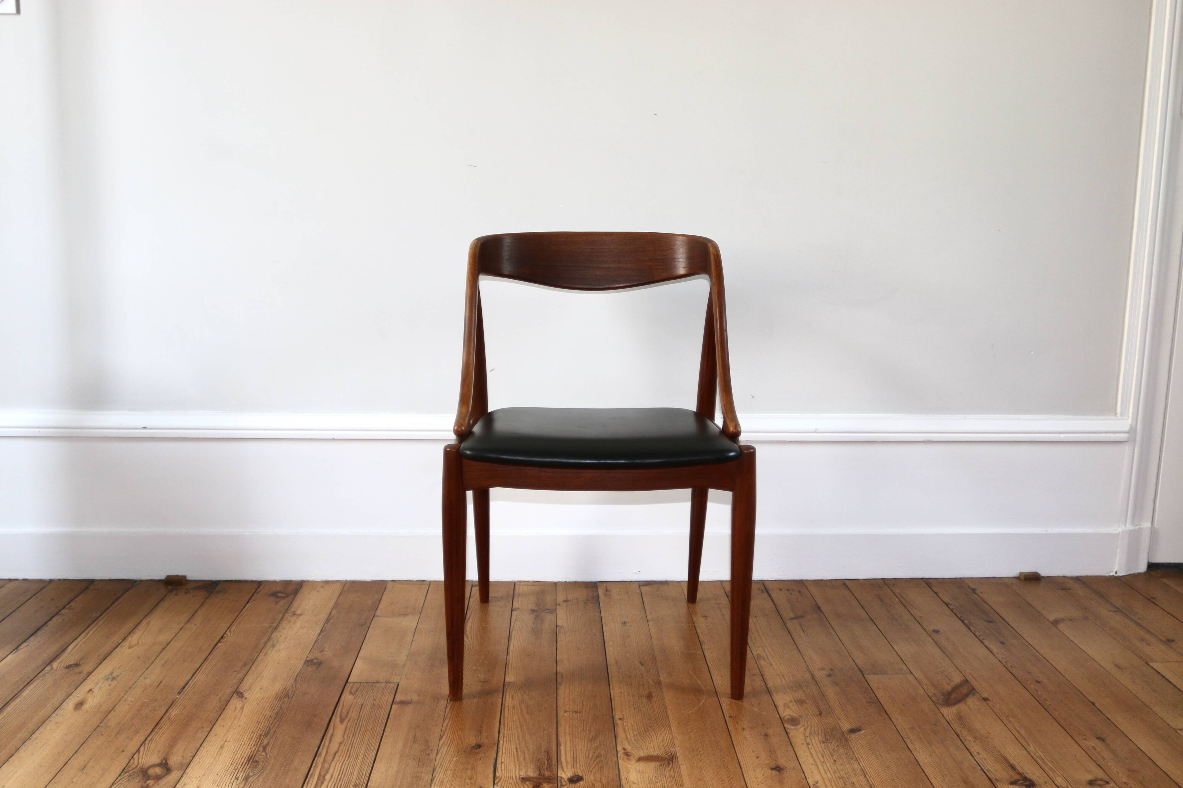 Vintage Scandinavian teak chair by Johannes Andersen, 1960