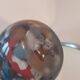 Spatter Glass Solo Flower Vase in Blown Glass from the 60s - 70s