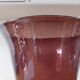 Vase en verre soufflé biot vintage
