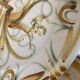 Hand-painted dessert plates Keraluc Quimper Brittany