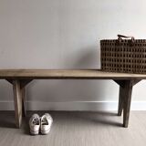 Old farm bench