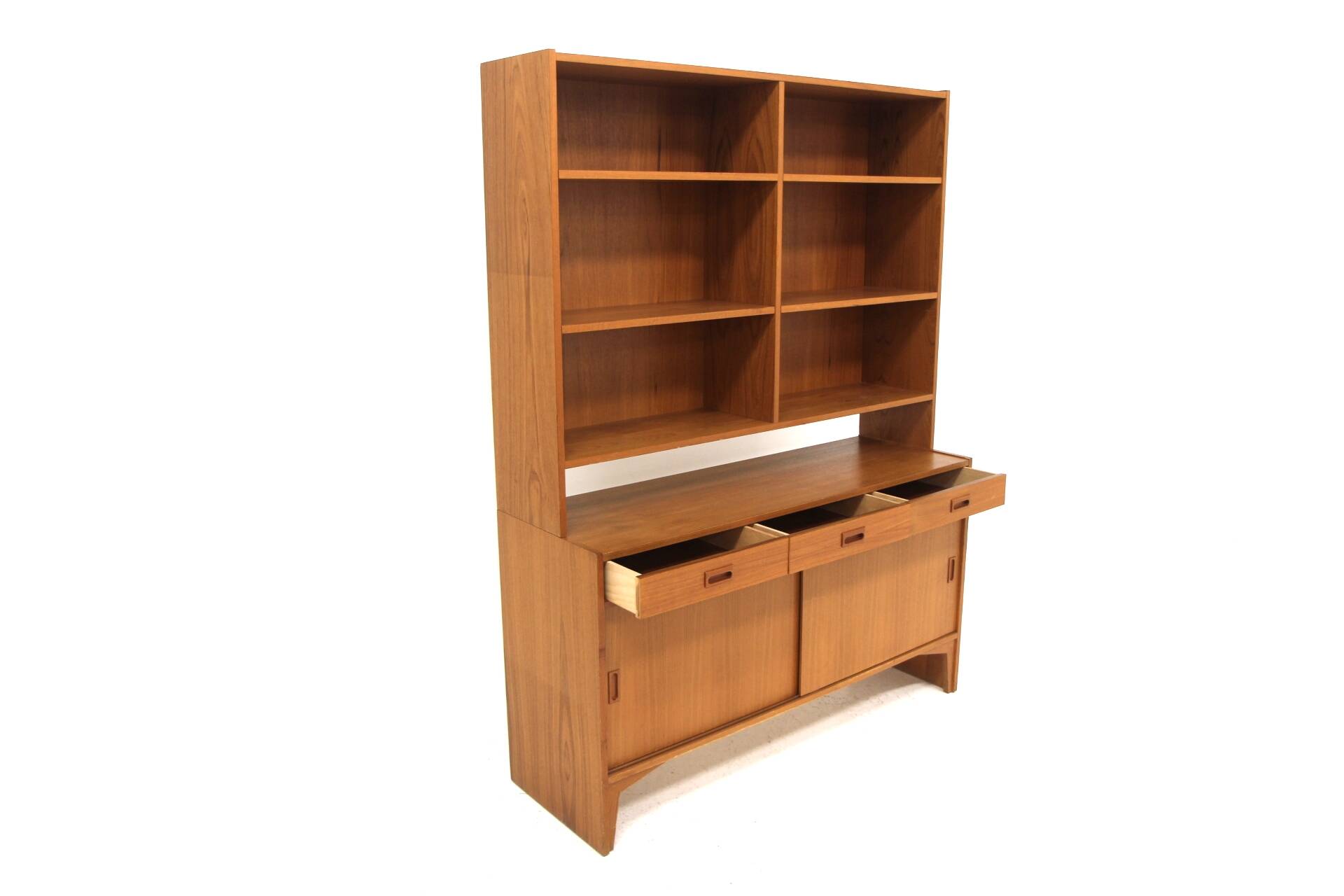 Scandinavian teak bookcase, Sweden, 1960