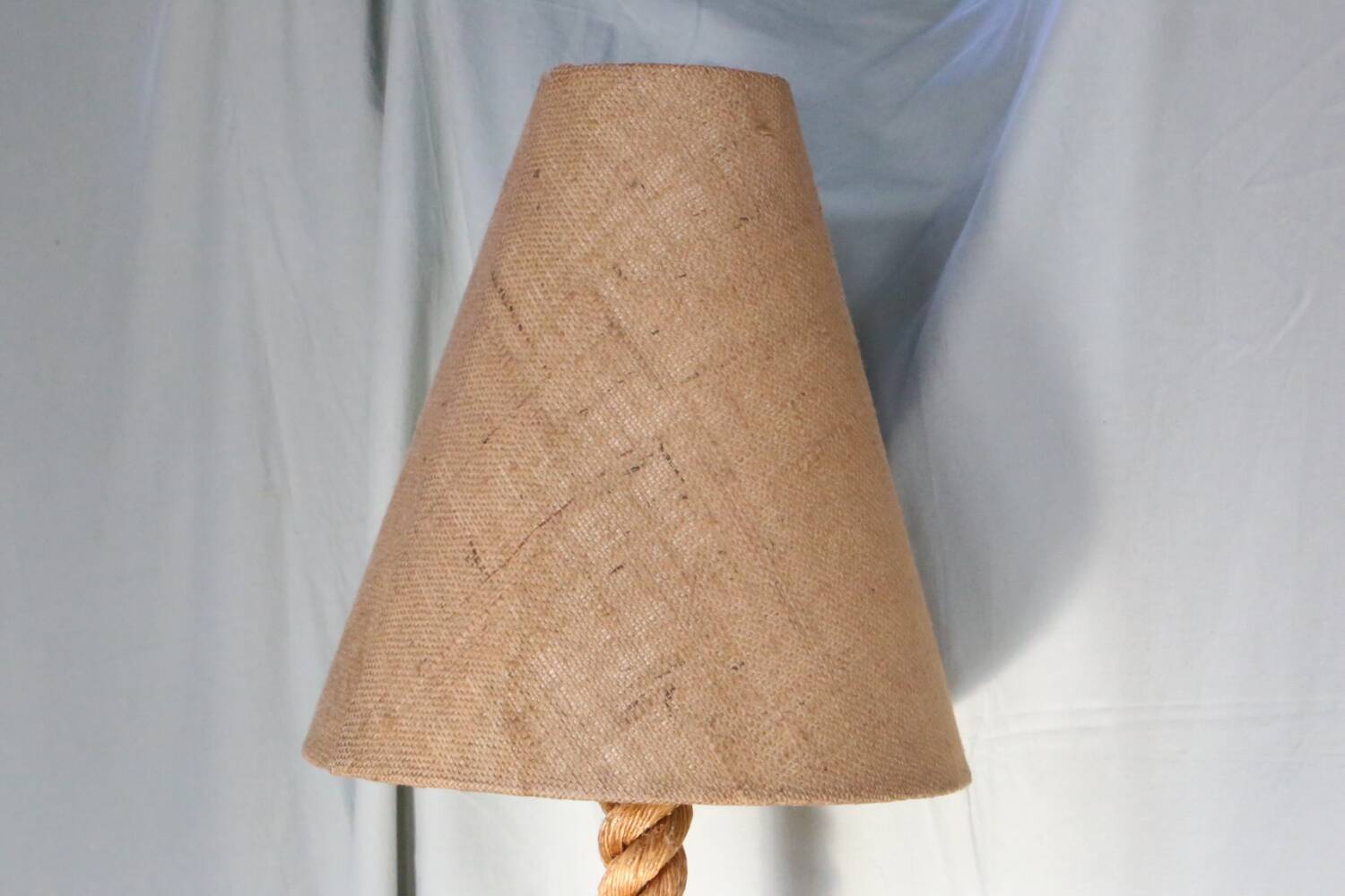 Rope floor lamp