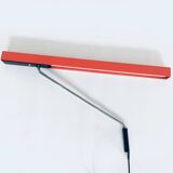 German design swing arm mounted desk lamp from AEG, 1970s