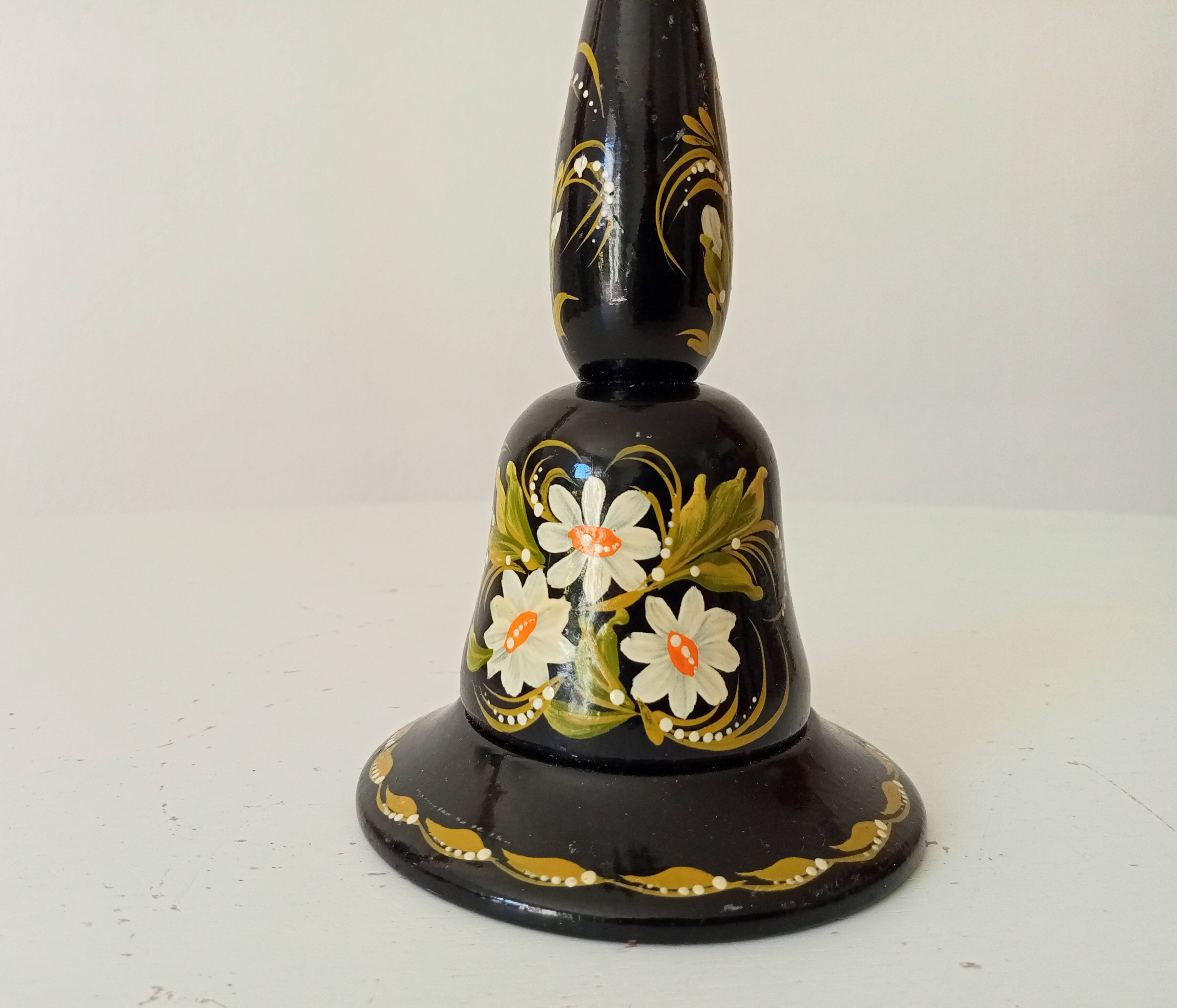 Vintage floral candle holder