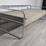 Bauhaus Chrome Sofa by Robert Slezak for Slezak Factories, 1930s