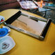 Art deco mirror tray