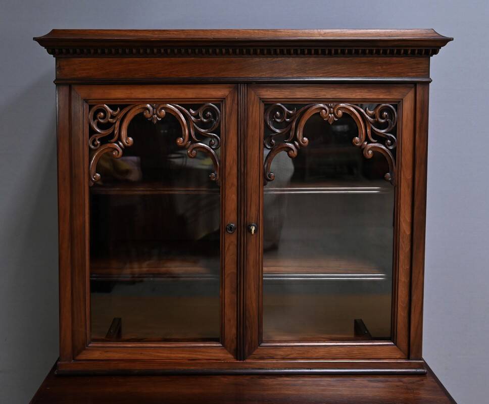 Small Rosewood Display Cabinet – Part 2 of the 19th Century
