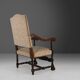 Fauteuil Trône du 19ème siècle de Style Renaissance