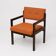 Vintage armchairs with wengé frame – 1970s