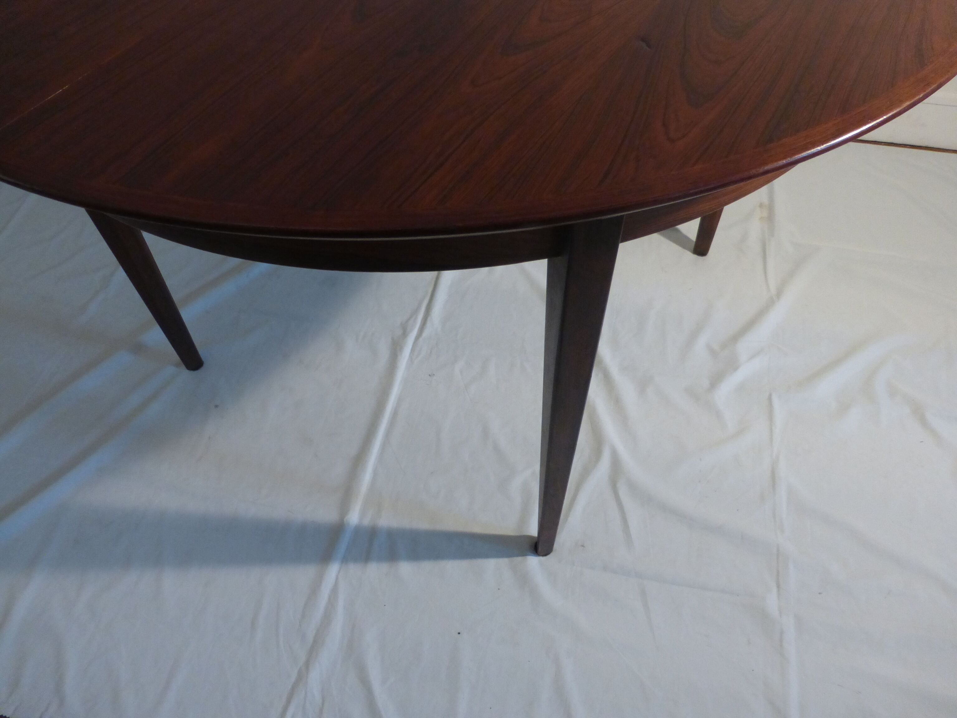 Table extensible en palissandre de Rio