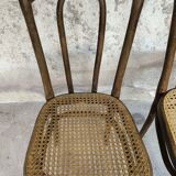 Paire de chaises bistrot Thonet n°56