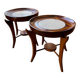 G. Scapinelli. Pair of Maracana side tables.