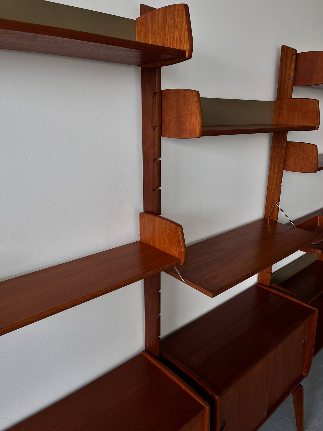 Scandinavian Mid Century Teak Bookcase, Norway 1960’s