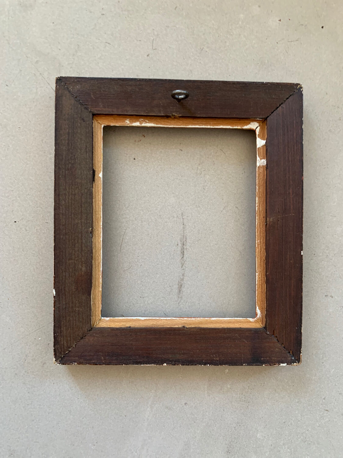 Small old oriental golden frame