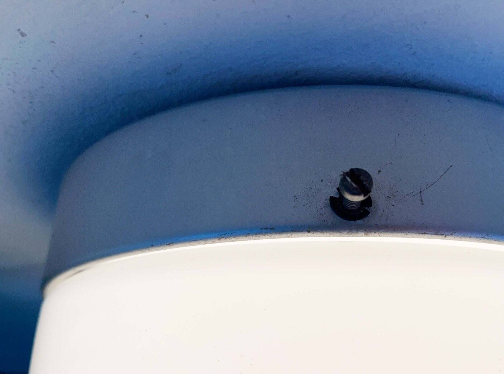 Modern Minimalist Ceiling Light from the Mid-Century by SLO Sähkölíikkeiden Oy Finland, 1960s