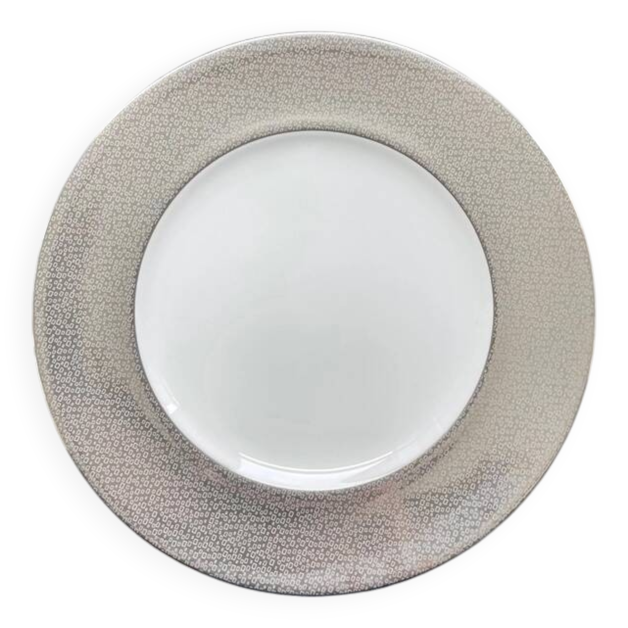 Royal Doulton "Abacus" Plate 22.5 cm Platinum Porcelain