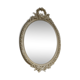 Oval mirror style Louis XVI 63x100cm