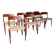 Série de 8 chaises Møller 75