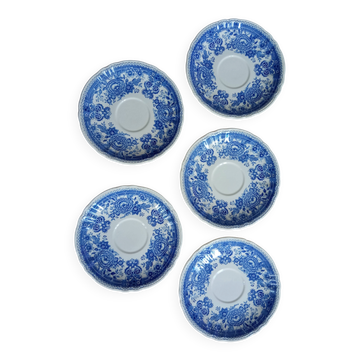 Lot de 5 soucoupes petites assiettes Villeroy et Boch