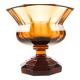 Goblet, Art Deco, crystal, Moser, Czechoslovakia, 1930s