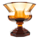 Goblet, Art Deco, crystal, Moser, Czechoslovakia, 1930s
