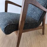 Fauteuil design type 300-138 Pologne années 70.